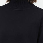 Dark Navy Patria Roll Neck Sweater by Studio Nicholson