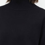 Dark Navy Patria Roll Neck Sweater by Studio Nicholson