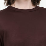 Chocolate Brown Rond T-shirt By Studio Nicholson