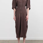 Studio Nicholson Apparel Womens Dresses Yosha Curved Hem Dress