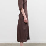 Studio Nicholson Apparel Womens Dresses Yosha Curved Hem Dress