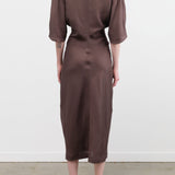 Studio Nicholson Apparel Womens Dresses Yosha Curved Hem Dress