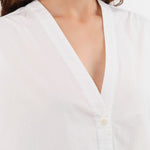 Shaina Mote Apparel Womens Blouses Studio Shirt in Salt