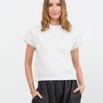 Sunray Sportswear Apparel Womens Tees Hi'aka T-Shirt in Off White