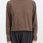 Sunray Sportswear Apparel Womens Tees Hi'aka LS T-Shirt in Turkish Coffee