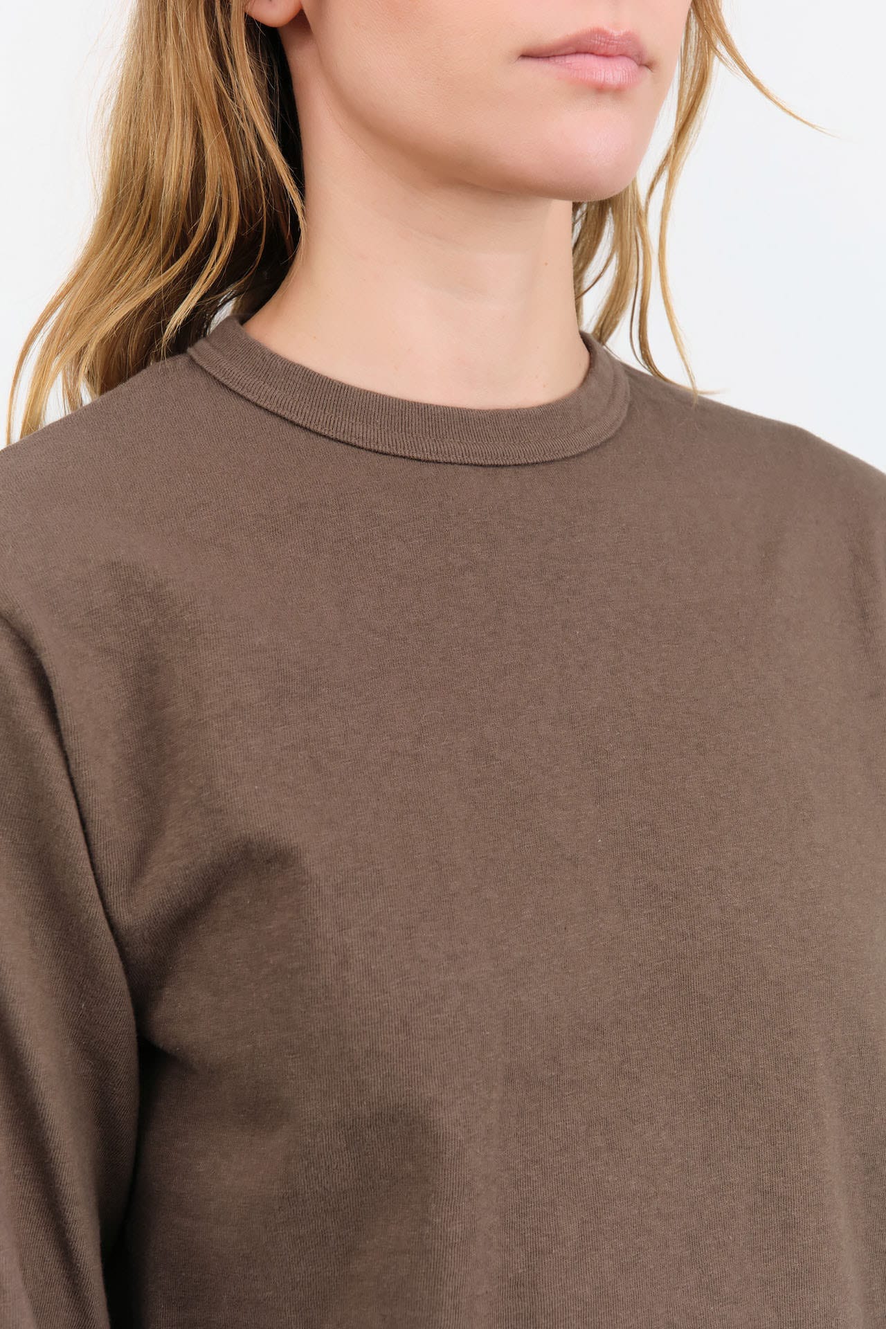 Sunray Sportswear Apparel Womens Tees Hi'aka LS T-Shirt in Turkish Coffee