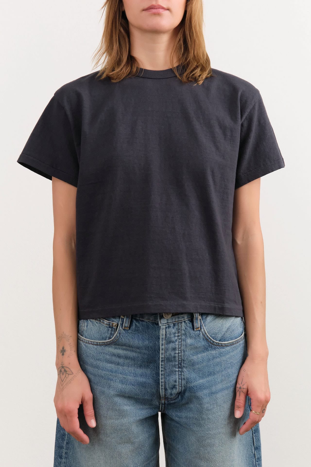 Sunray Sportswear Apparel Womens Tees Hi'aka T-Shirt in Blue Graphite