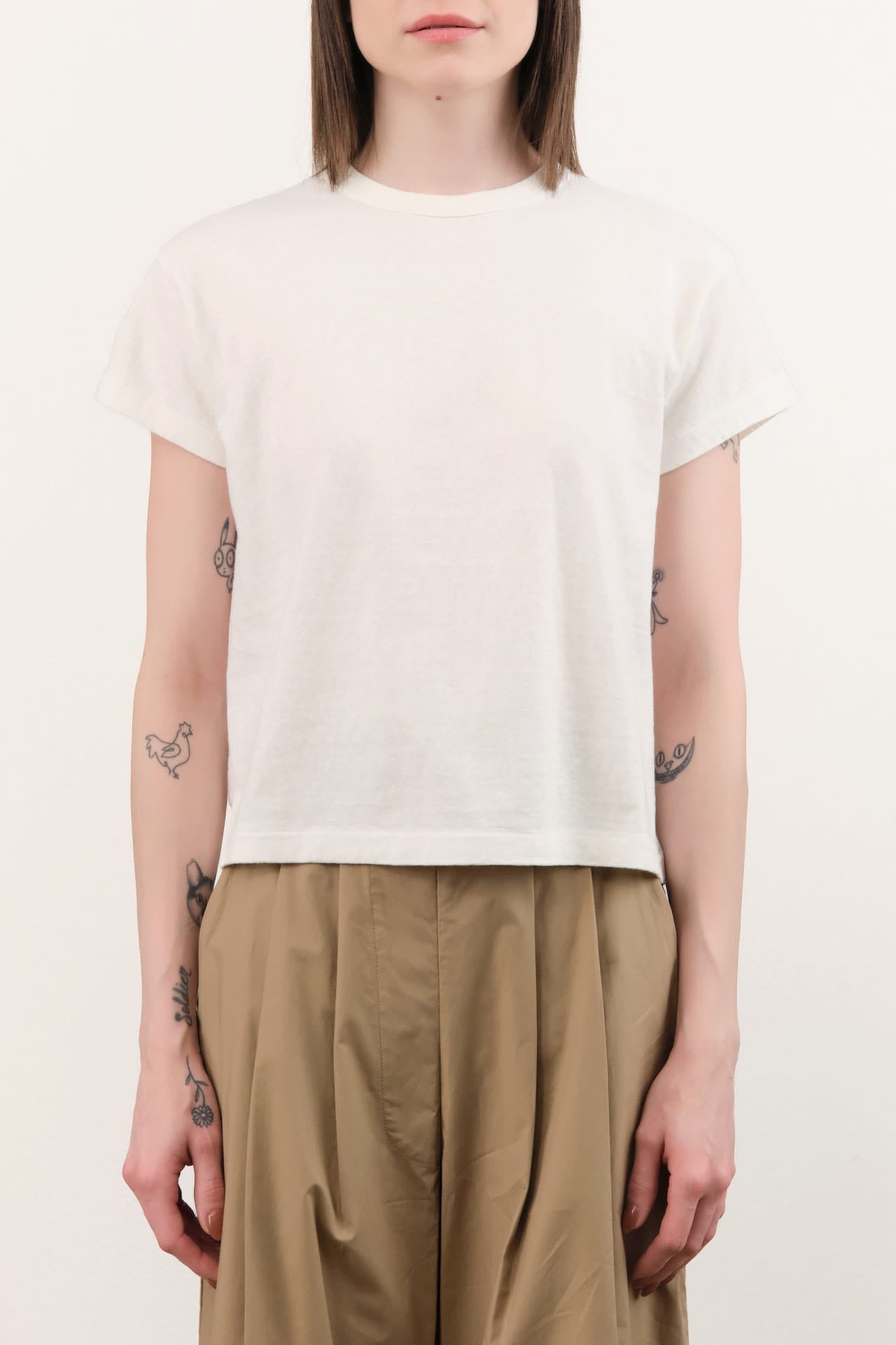 Sunray Sportswear Apparel Womens Tees Hi'aka T-Shirt in Off White