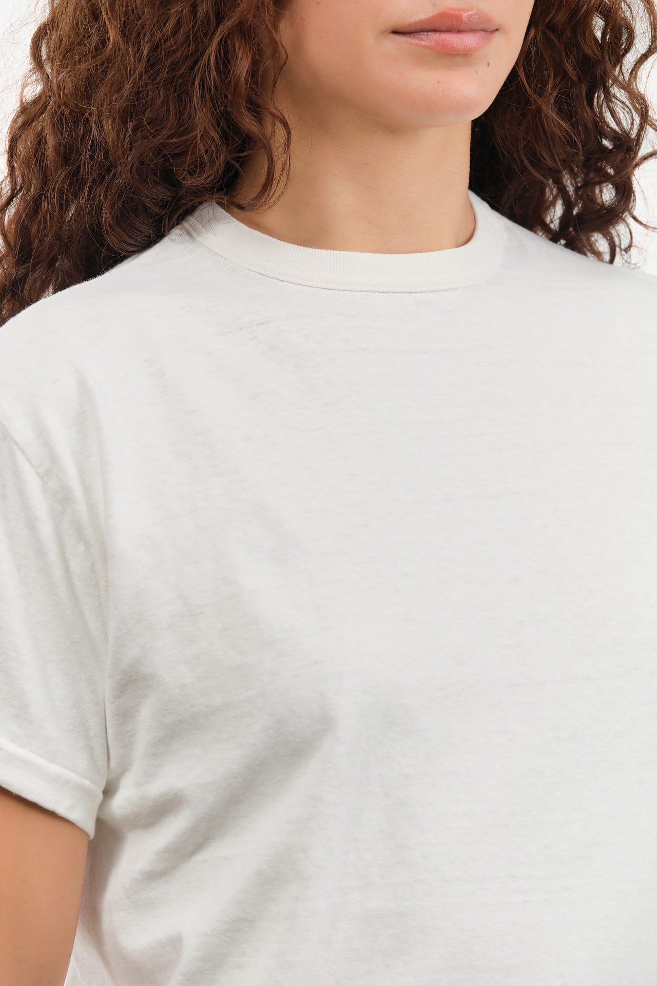 Sunray Sportswear Apparel Womens Tees Hi'aka T-Shirt in Pigment Blanc de Blanc