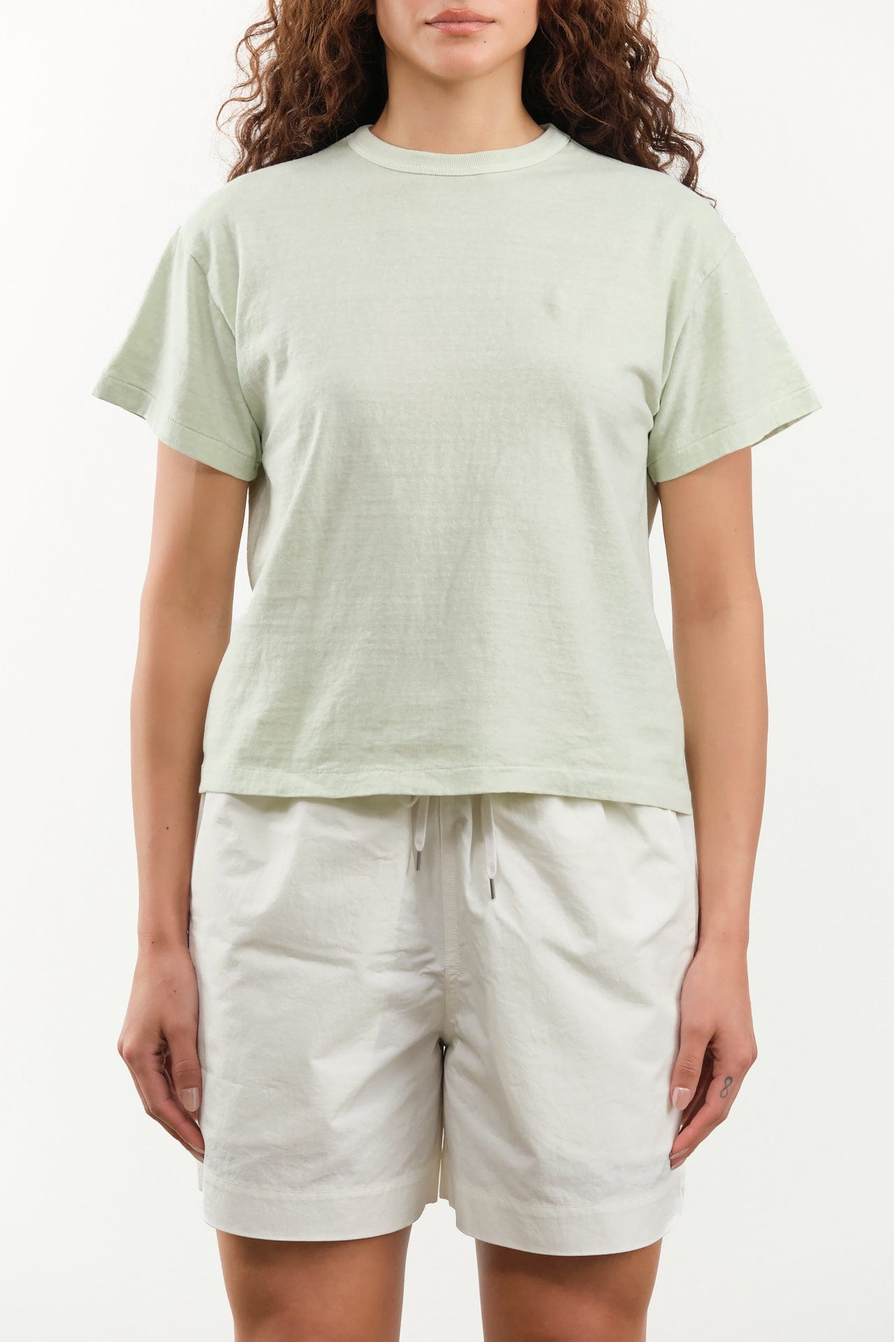 Sunray Sportswear Apparel Womens Tees Hi'aka T-Shirt in Pigment Sea Foam