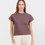 Sunray Sportswear Apparel Womens Tees Hi'aka T-Shirt in Raisin