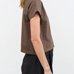 Sunray Sportswear Apparel Womens Tees Hi'aka T-Shirt in Turkish Coffee