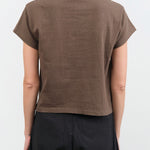 Sunray Sportswear Apparel Womens Tees Hi'aka T-Shirt in Turkish Coffee