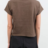 Sunray Sportswear Apparel Womens Tees Hi'aka T-Shirt in Turkish Coffee