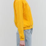 Sunray Sportswear Hina Long Sleeve Fleece Sweatshirt in Yellow