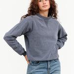 Sunray Sportswear Hina Sweatshirt in Pigment Blue Graphite