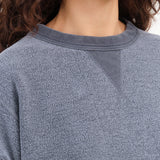 Pigment Blue Graphite Hina Sweatshirt by Sunray Sportswear