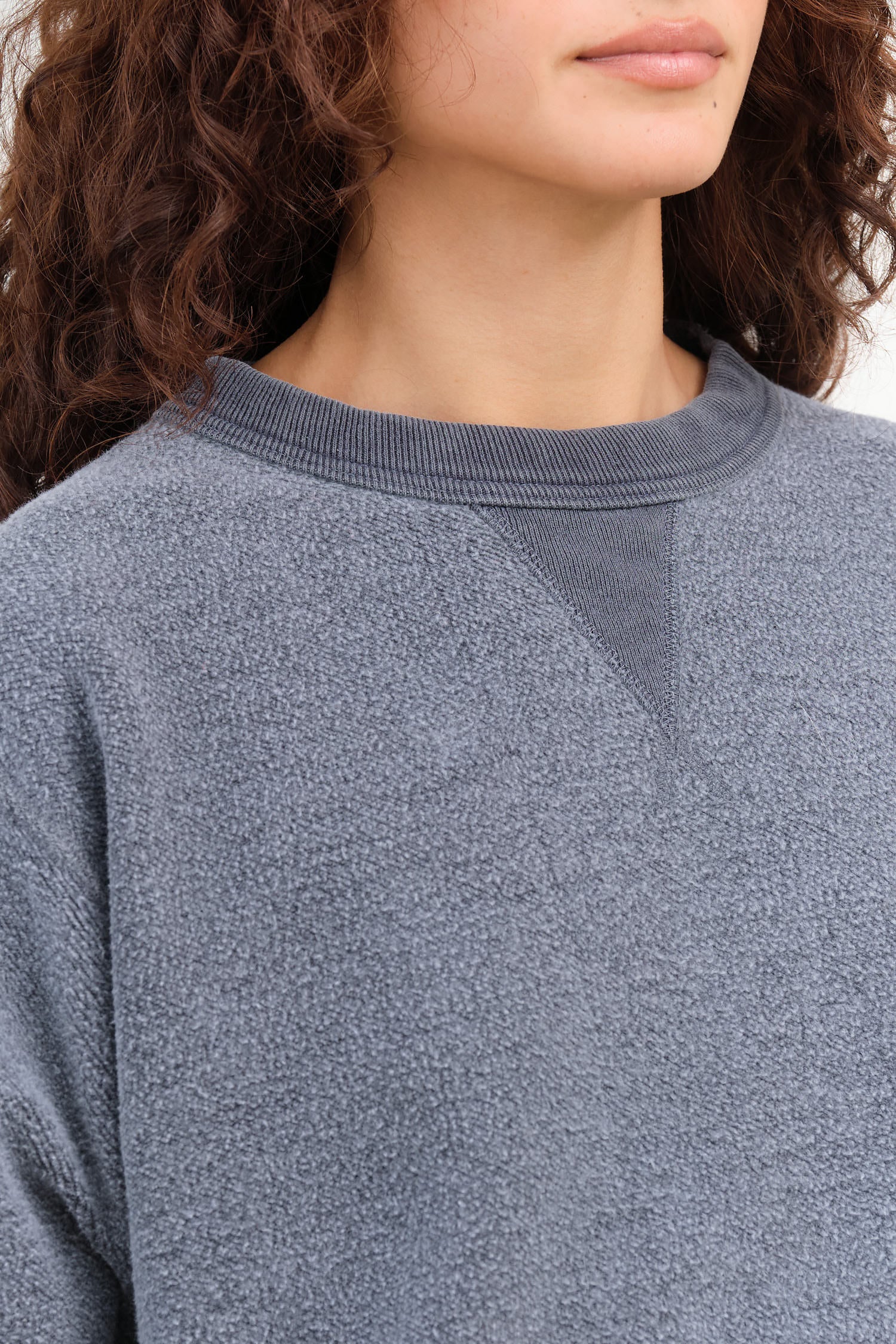 Pigment Blue Graphite Hina Sweatshirt by Sunray Sportswear