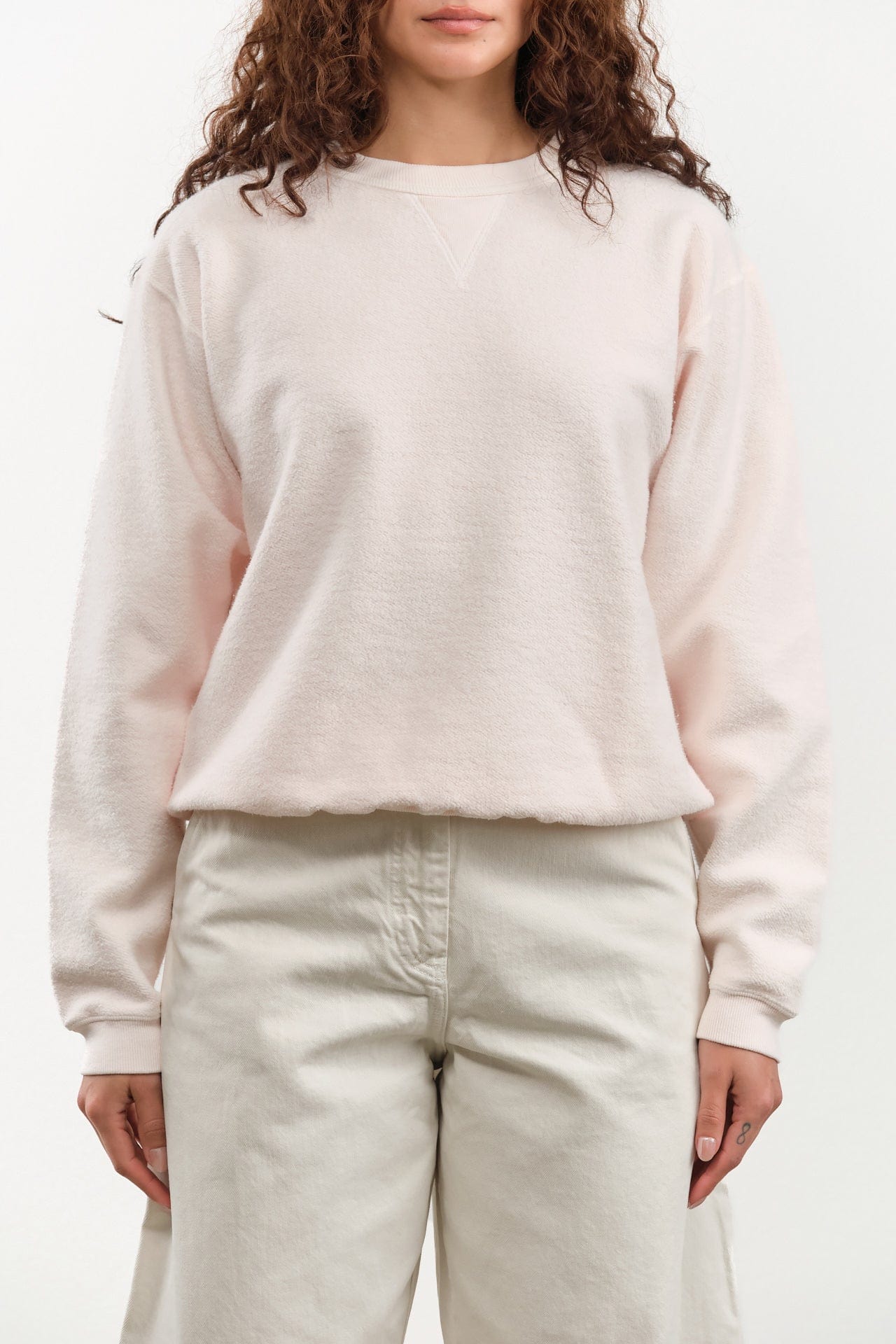 Sunray Sportswear Apparel Womens Lounge Hina Sweatshirt in Pigment Delicacy