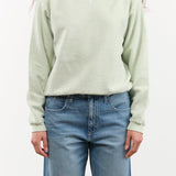 Sunray Sportswear Apparel Womens Lounge Hina Sweatshirt in Pigment Sea Foam