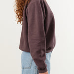 Sunray Sportswear Apparel Womens Lounge Hina Sweatshirt in Raisin