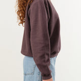 Sunray Sportswear Apparel Womens Lounge Hina Sweatshirt in Raisin