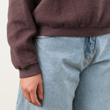 Sunray Sportswear Apparel Womens Lounge Hina Sweatshirt in Raisin