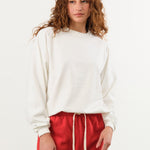 Sunray Sportswear Apparel Womens Tees Mahuna LS T-Shirt in Off White