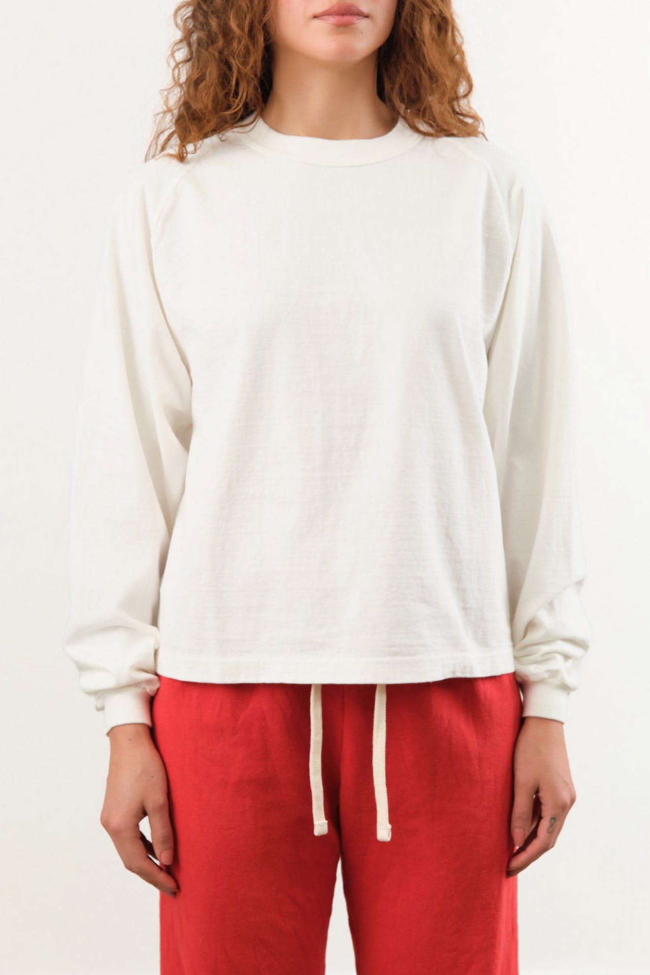 Sunray Sportswear Apparel Womens Tees Mahuna LS T-Shirt in Off White