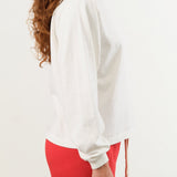 Sunray Sportswear Apparel Womens Tees Mahuna LS T-Shirt in Off White