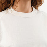 Sunray Sportswear Apparel Womens Tees Mahuna LS T-Shirt in Off White