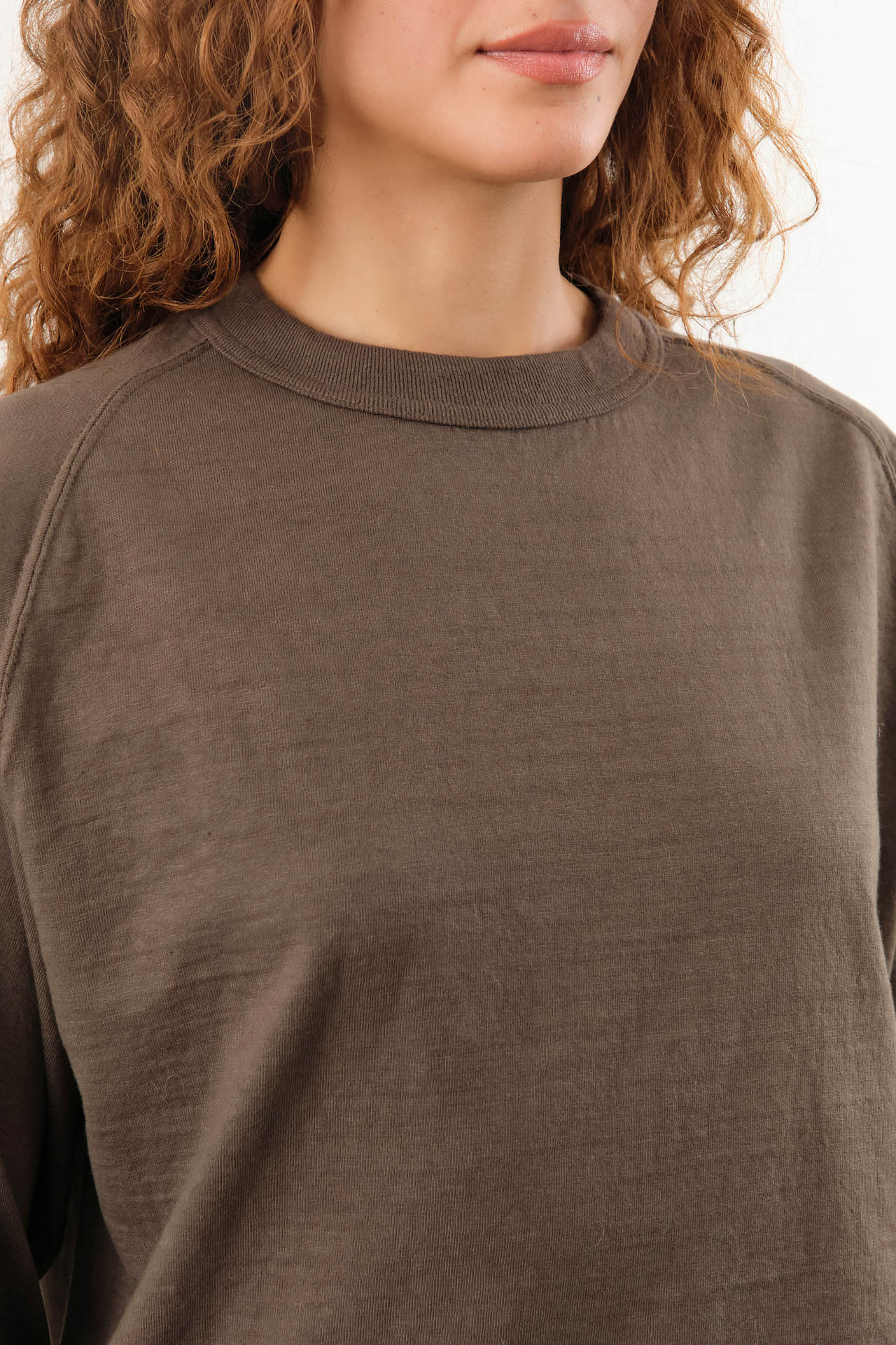 Sunray Sportswear Apparel Womens Tees Mahuna LS T-Shirt in Turkish Coffee