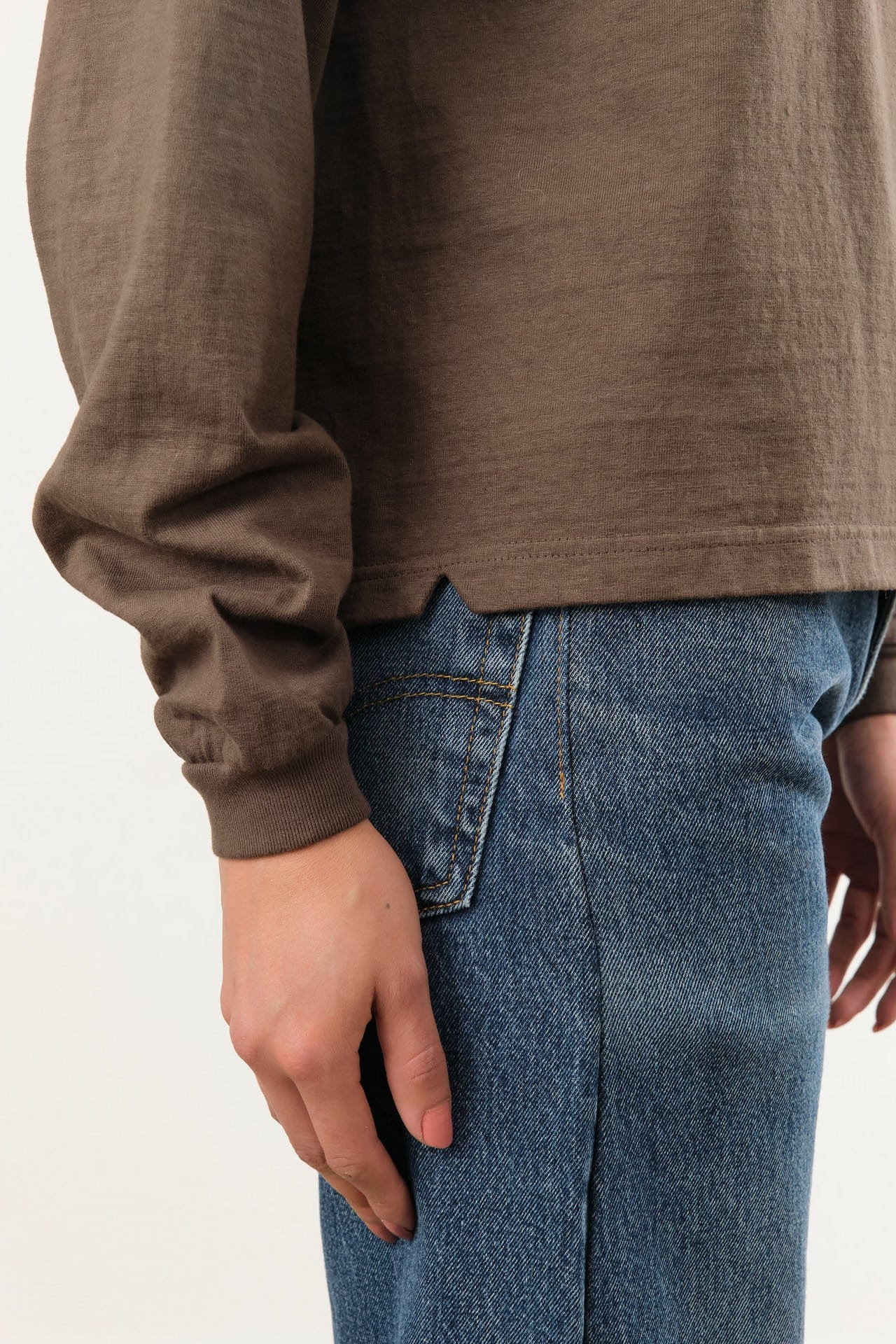 Sunray Sportswear Apparel Womens Tees Mahuna LS T-Shirt in Turkish Coffee