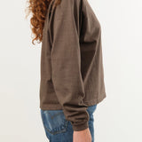 Sunray Sportswear Apparel Womens Tees Mahuna LS T-Shirt in Turkish Coffee