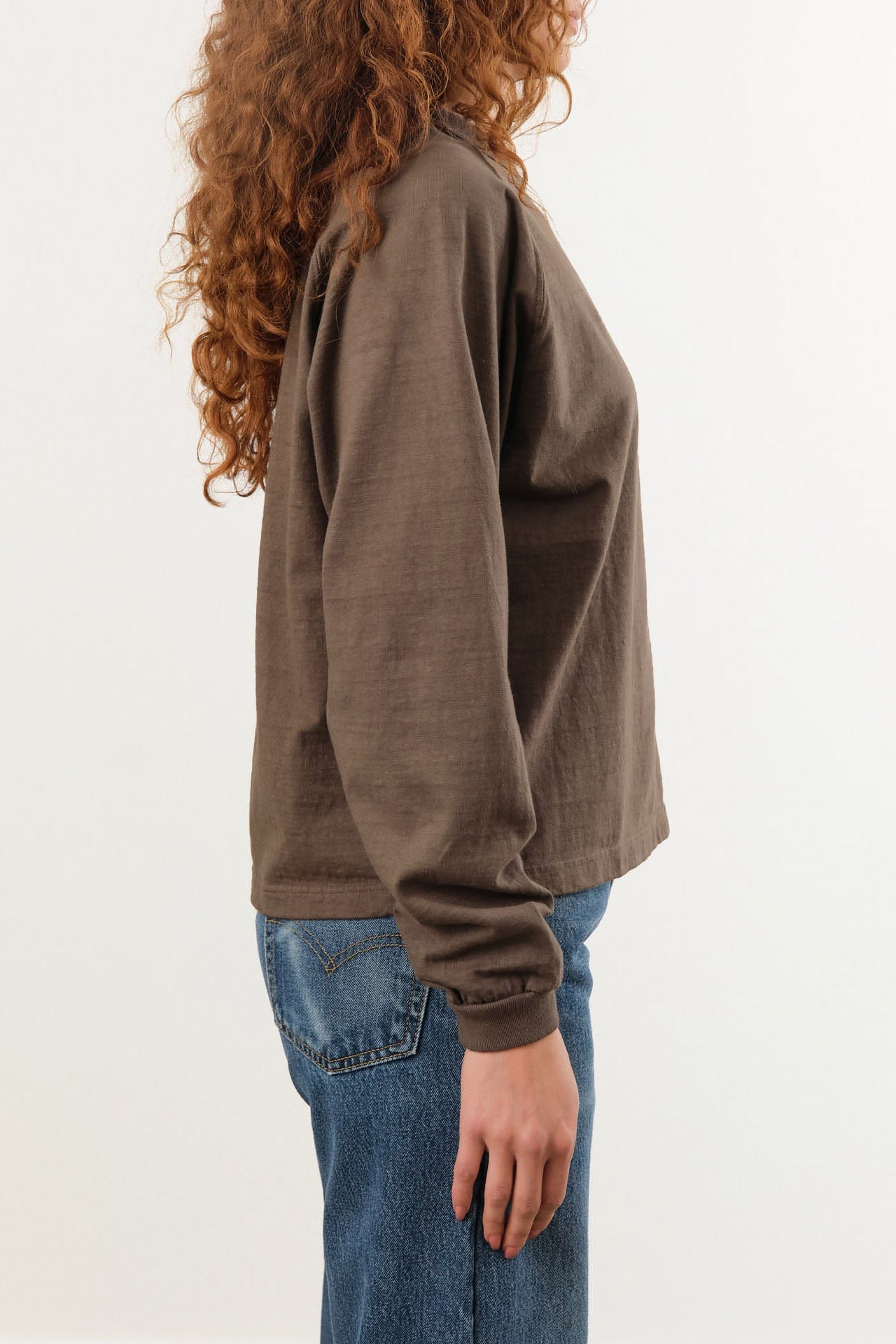 Sunray Sportswear Apparel Womens Tees Mahuna LS T-Shirt in Turkish Coffee