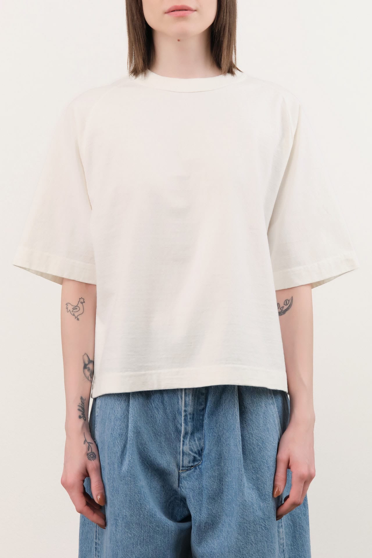 Sunray Sportswear Apparel Womens Tees Mahuna T-Shirt in Off White