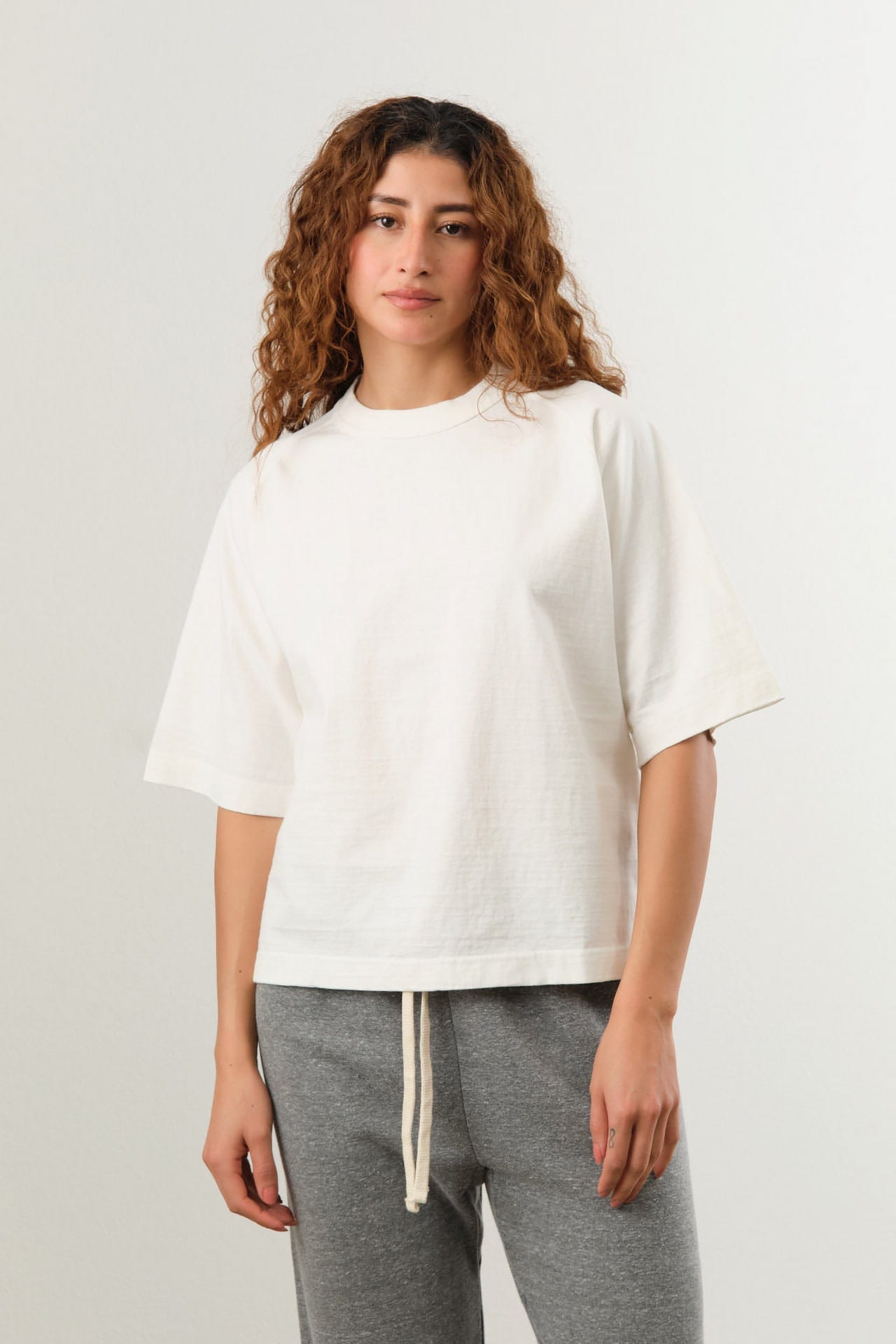 Sunray Sportswear Apparel Womens Tees Mahuna T-Shirt in Off White