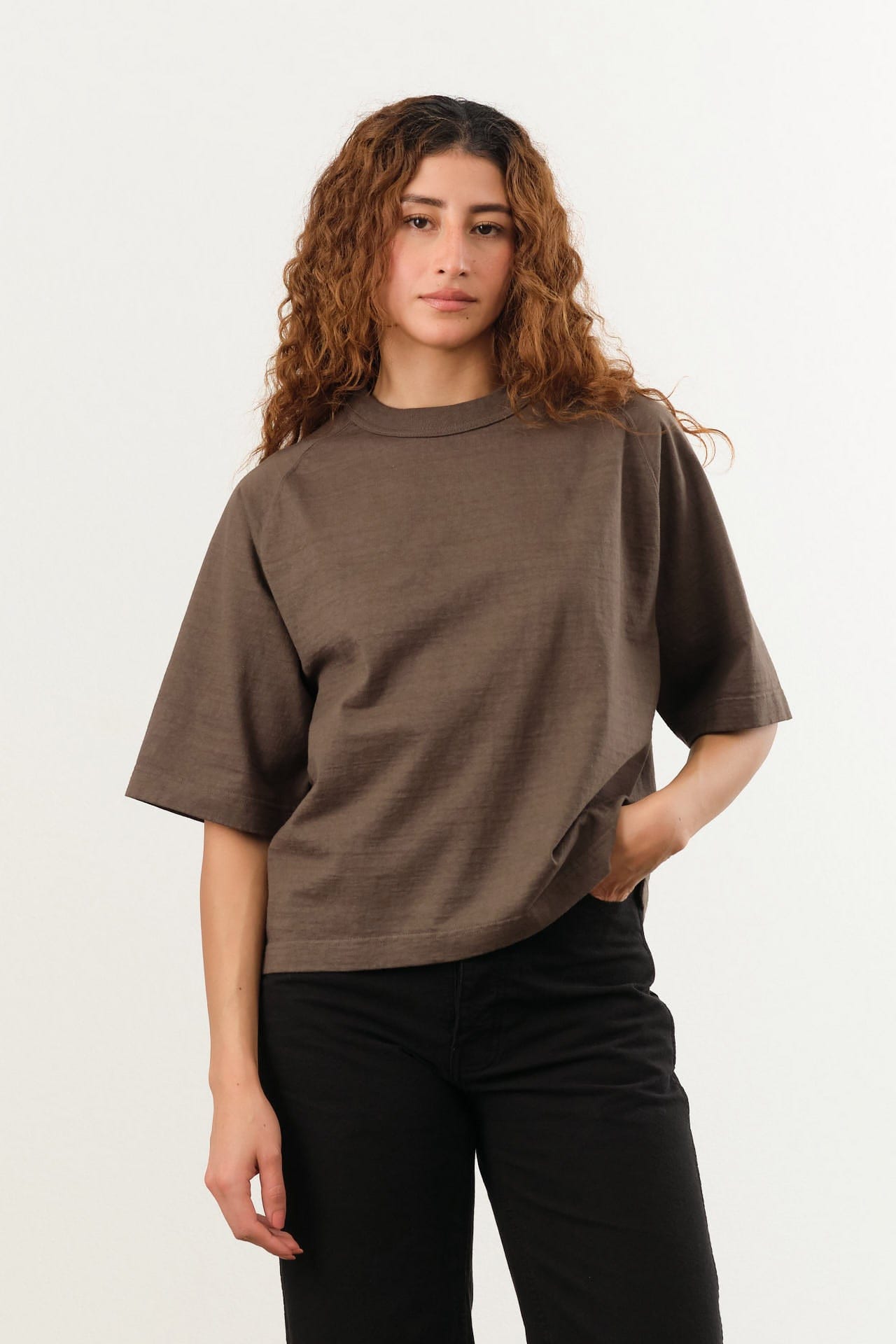 Sunray Sportswear Apparel Womens Tees Mahuna T-Shirt in Turkish Coffee