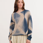 Suzusan Apparel Womens Sweaters Cashmere Seamless Pullover Short in Dark Blue