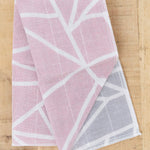 Takeno Senko Hirali Kitchen Towel in Broken Ice