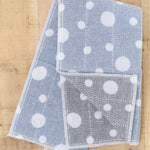 Hirali Kitchen Towel by Takeno Senko in Snowy Hail