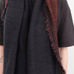 Tamaki Niime Accessories Scarves Big Roots Shawl in Dusk Dusk / One Size