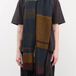 Tamaki Niime Accessories Scarves Small Roots Shawl in Fennel Fennel / One Size
