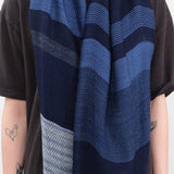 Tamaki Niime Accessories Scarves Small Roots Shawl in Mizu Mizu / One Size