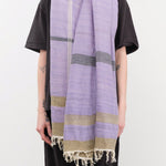 Tamaki Niime Accessories Scarves Big Roots Shawl in Wisteria Wisteria / One Size