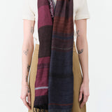 Tamaki Niime Small Roots Shawl in Bramble