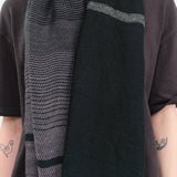 Tamaki Niime Accessories Scarves Small Roots Shawl in Evergreen Evergreen / One Size