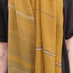 Tamaki Niime Accessories Scarves Small Roots Shawl in Lichen Lichen / One Size
