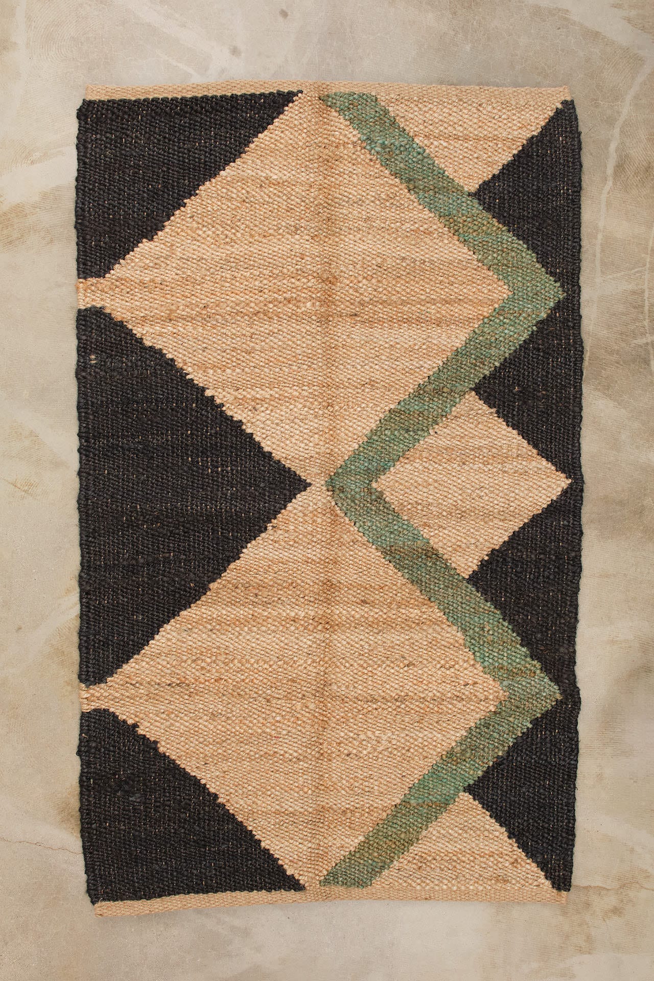 Tantuvi Home Rugs No. 3 Aqua Hemp Rug