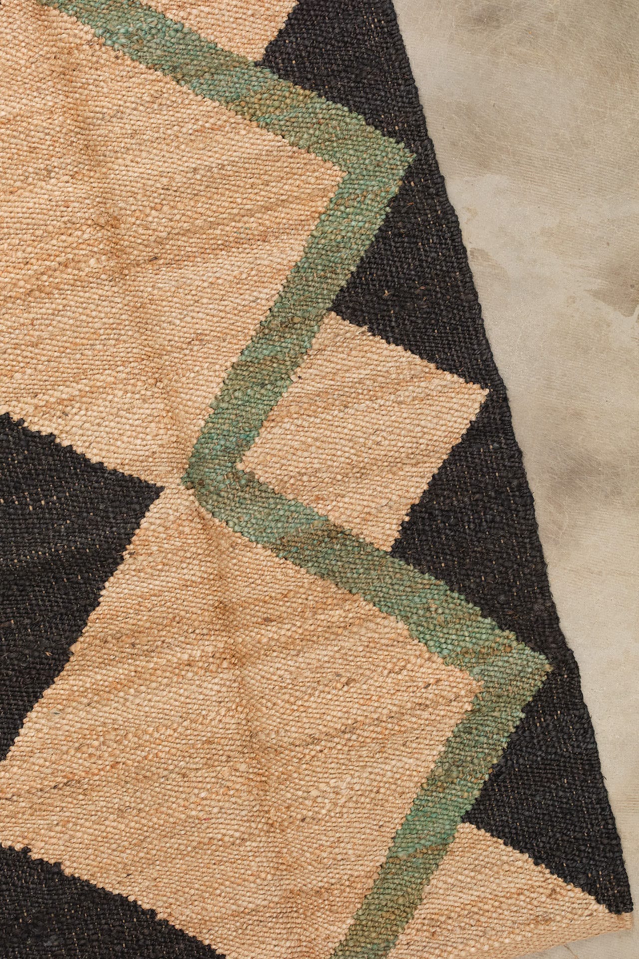 Tantuvi Home Rugs No. 3 Aqua Hemp Rug